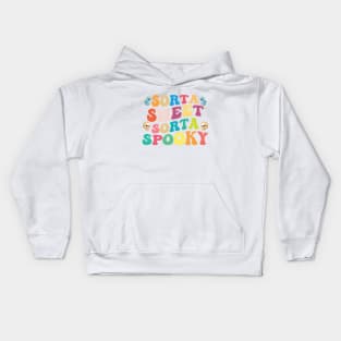 Sorta sweet sorta spooky Kids Hoodie